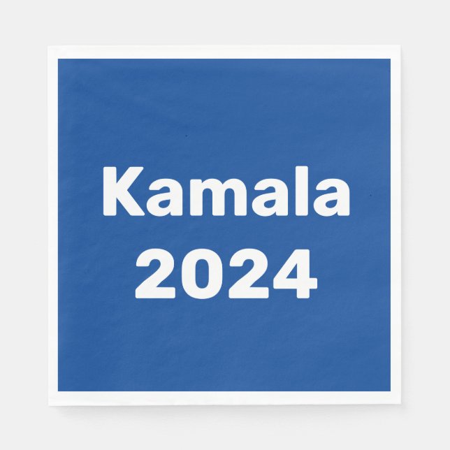 Kamala 2024 Presidential Election Napkins (Front)