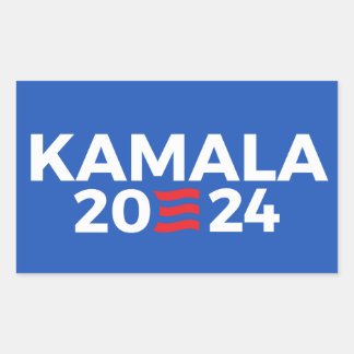 Kamala 2024 rectangular sticker