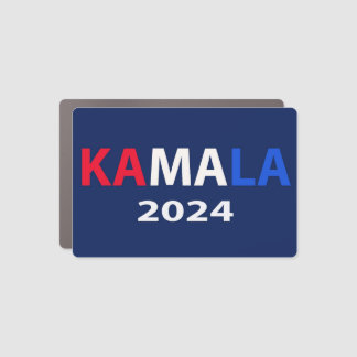 KAMALA 2024 Red, White, and Blue Car Magnet