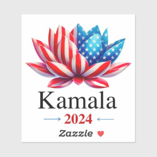 Kamala 2024 ___ Removable Vinyl  Sticker