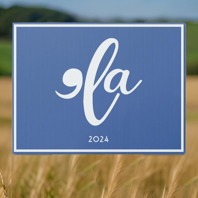 Kamala 2024 Say Her Name Yard  Sign (Kamala 2024 Say Her Name Yard Sign)