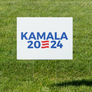 Kamala 2024 sign