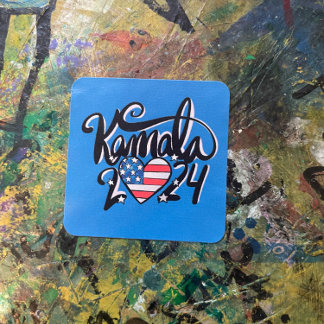 Kamala 2024 square sticker