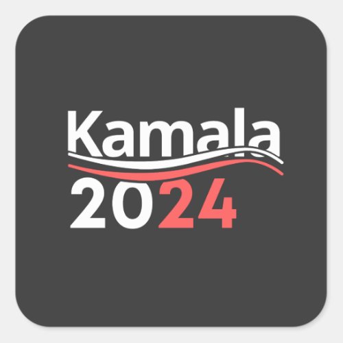 kamala 2024 vice president kamala harris forwomen square sticker
