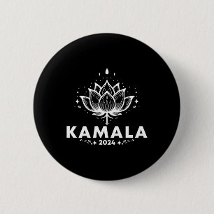 Kamala 2024 White Lotus  Button