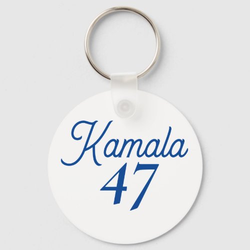 Kamala 47th President   Keychain