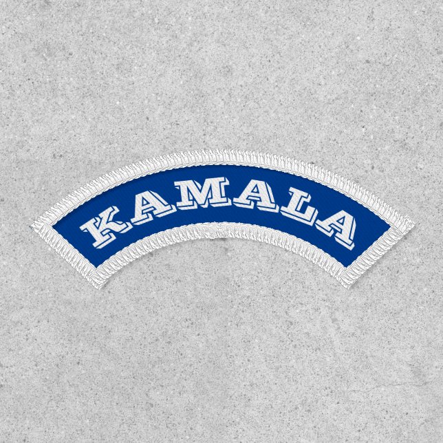 Kamala 49, Kamala Harris blue white Patch (Front)