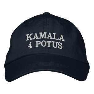 KAMALA 4 POTUS EMBROIDERED BASEBALL CAP