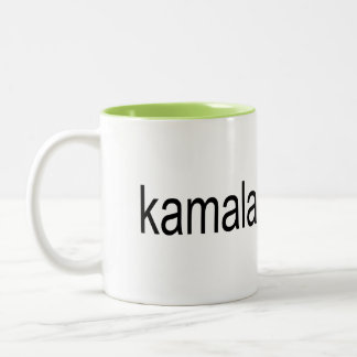 Kamala Album Cover Two-Tone Coffee Mug