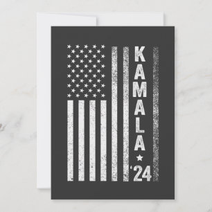 Kamala American Flag President Election USA Invitation