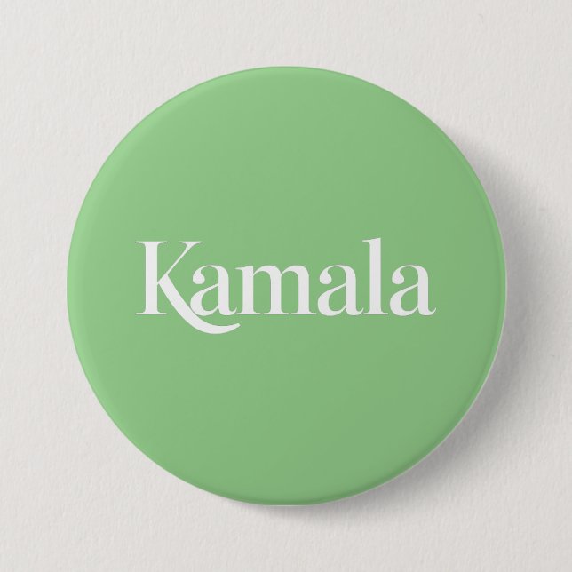 Kamala Brat Kamala Harris for President 2024  Button (Front)