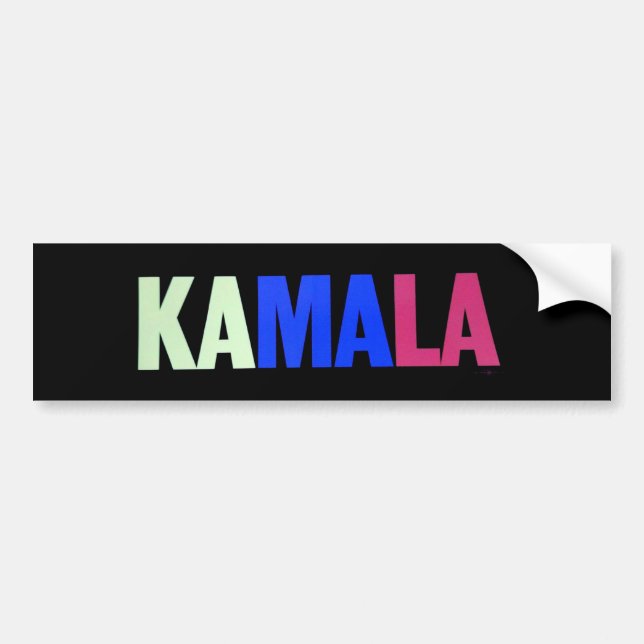 Kamala Bumper Sticker (Front)