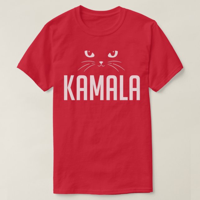 Kamala cat 2 T-Shirt (Design Front)