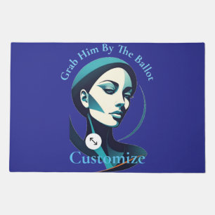 Kamala Cat Lady 2024 Ballot Thunder_Cove Doormat