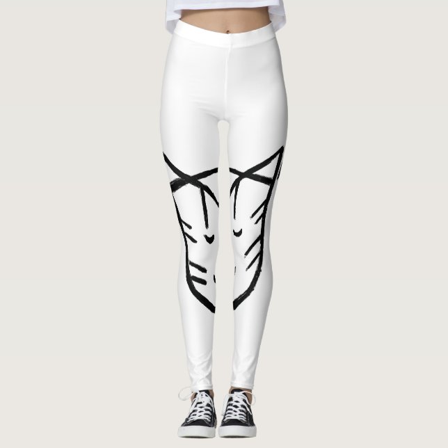 "Kamala Cat" leggings (Front)