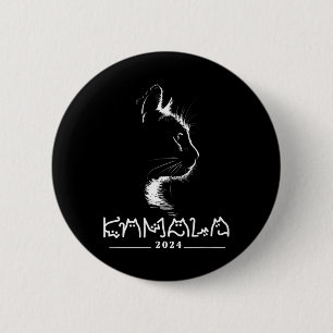 Kamala Cat Voting Kamala-harris 2024 Button