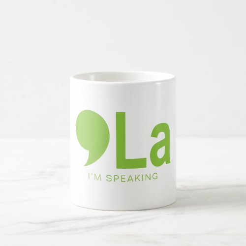 Kamala  Comma_La icon Coffee Mug Im speaking Coffee Mug