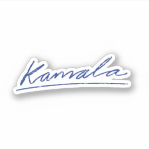 Kamala Cursive Sticker