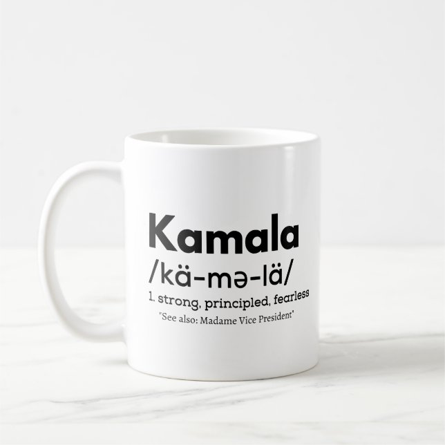 kamala definition, kamela, defintion of kamala, de coffee mug (Left)