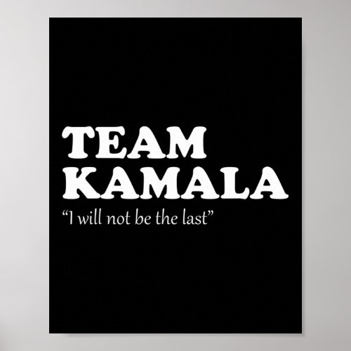 Kamala Democratic March Gift  Poster