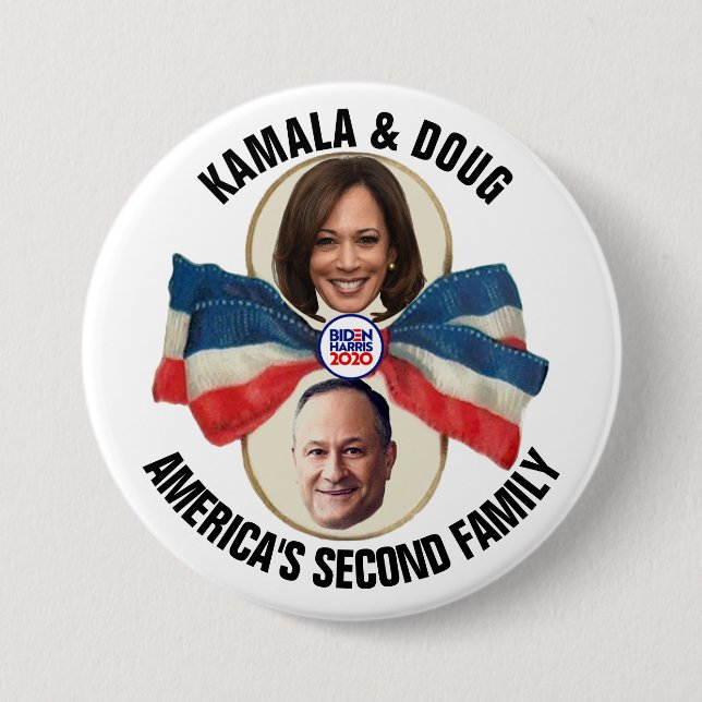 Kamala & Doug 2020 Button (Front)