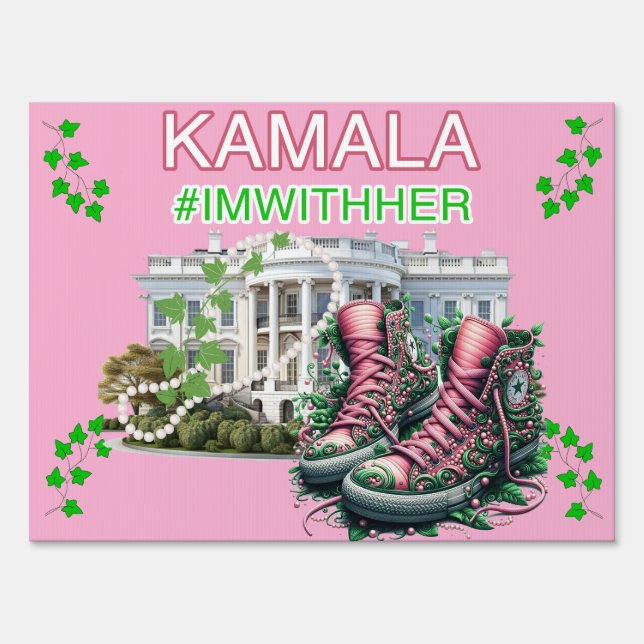 KAMALA Election Voting Sign (Front)