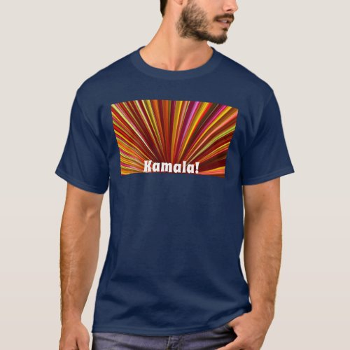 Kamala Energetic spray of joy and hope T_Shirt