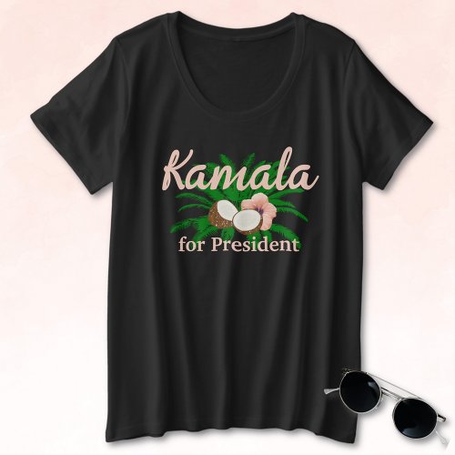 Kamala for President Coconut Plus Size T_Shirt