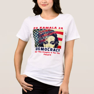 Kamala For the People 2024 T-Shirt Tri-Blend Shirt