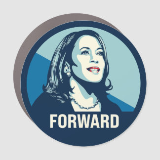 Kamala Forward Car Magnet