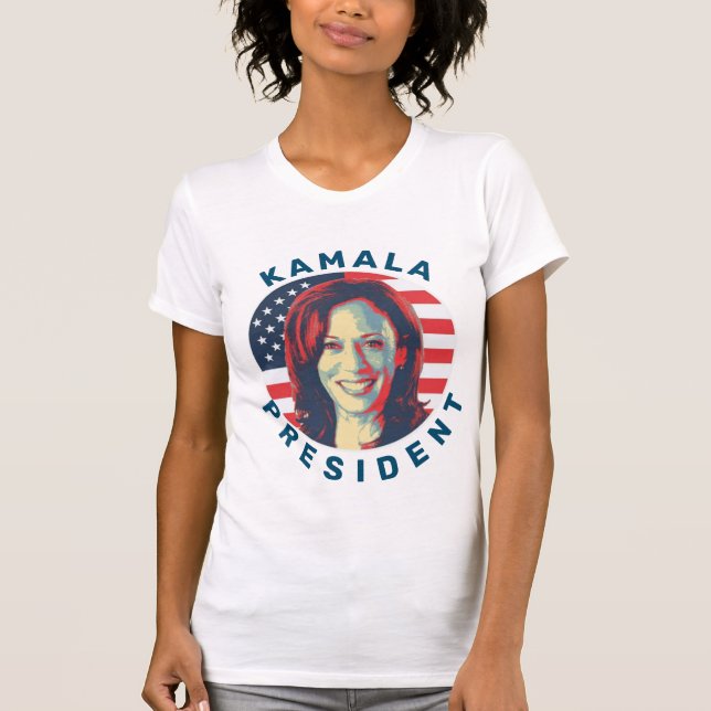 KAMALA HARIS PRESIDENT T-Shirt (Front)