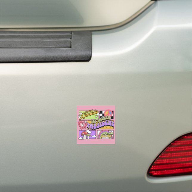 Kamala Harris 1st Woman President Inauguration Car Magnet (In Situ)