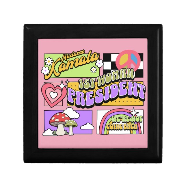 Kamala Harris 1st Woman President Inauguration Gift Box (Front)
