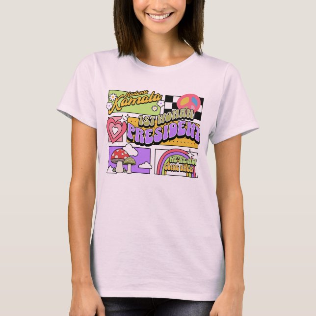 Kamala Harris 1st Woman President Inauguration T-Shirt (Front)
