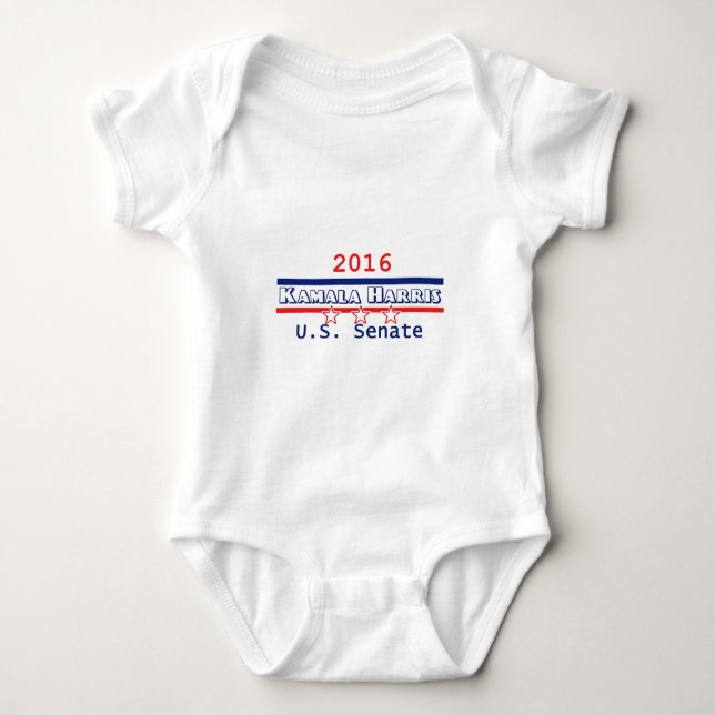 Kamala Harris 2016 Baby Bodysuit (Front)
