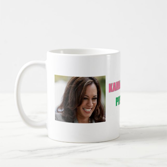 Kamala Harris 2020 AKA - Kamala Harris  President Coffee Mug (Left)