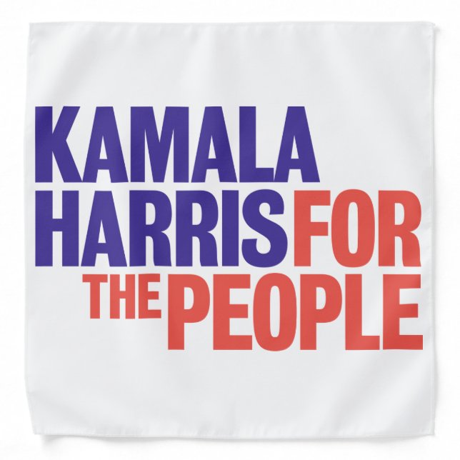 Kamala Harris 2020 Kamala for President Bandana (Front)