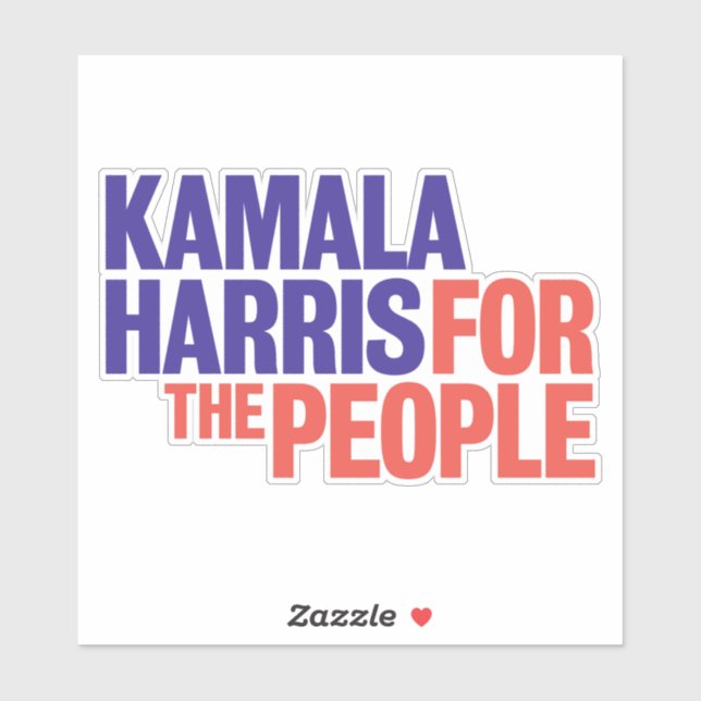 Kamala Harris 2020 Kamala for President Sticker (Sheet)