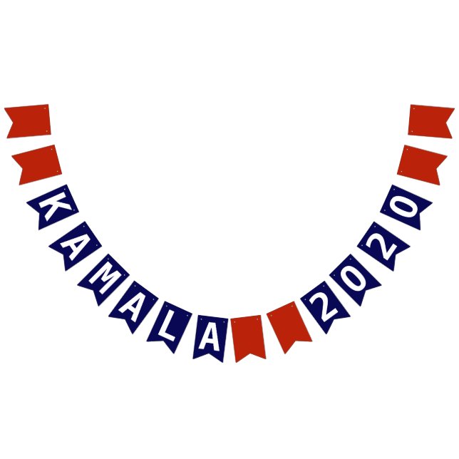 Kamala Harris 2020 President Democrat Blue Bunting Flags (All)