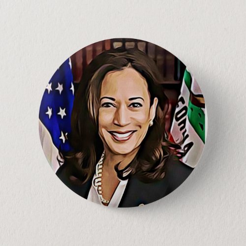 Kamala Harris 2020 Presidential Election Candidate Button