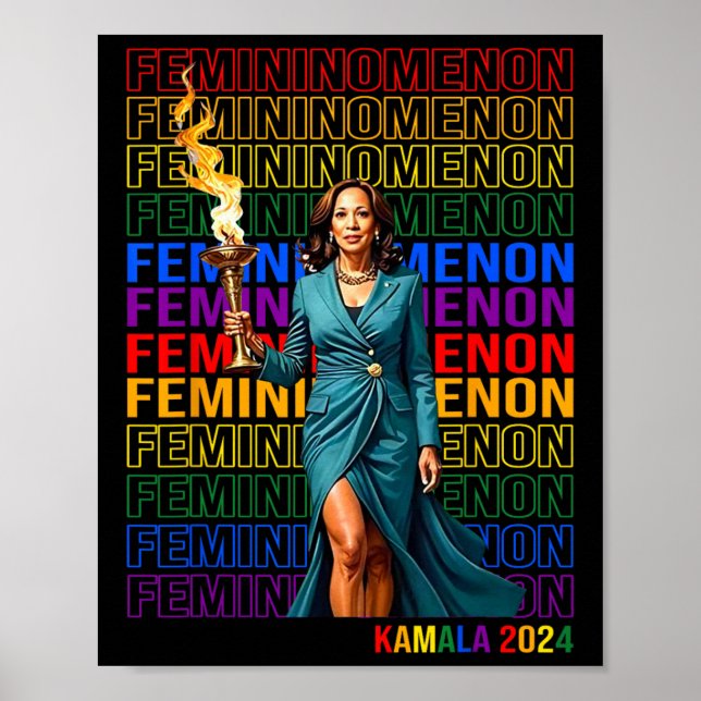 Kamala Harris 2024 1  Poster (Front)