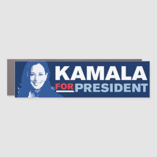 Kamala Harris 2024 Bumper Car Magnet