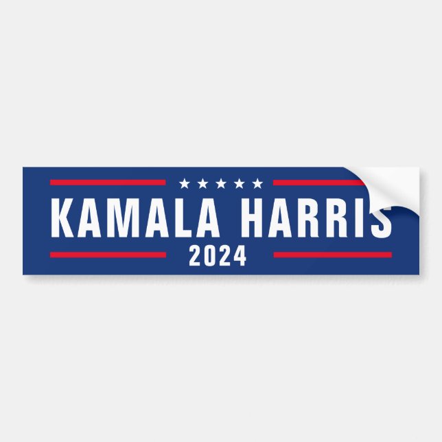 KAMALA HARRIS 2024 BUMPER STICKER (Front)