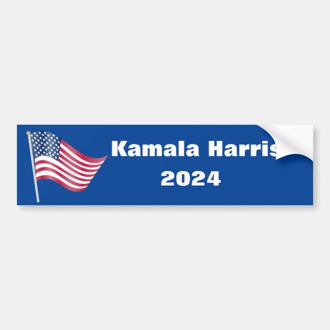 Kamala Harris 2024 Bumper Sticker (Front)