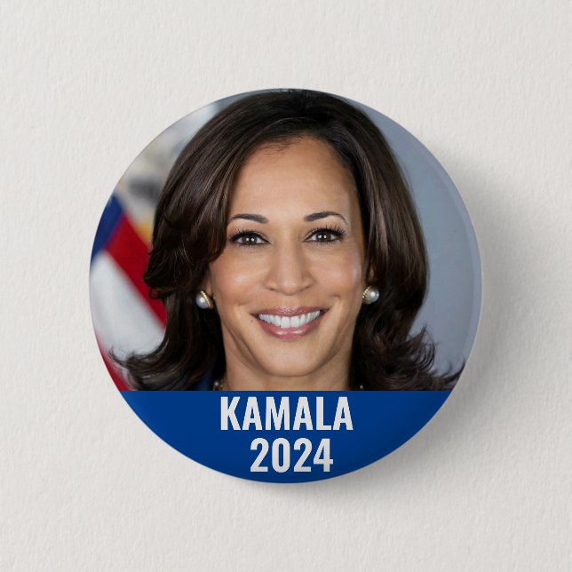 Kamala Harris 2024 Button (Front)