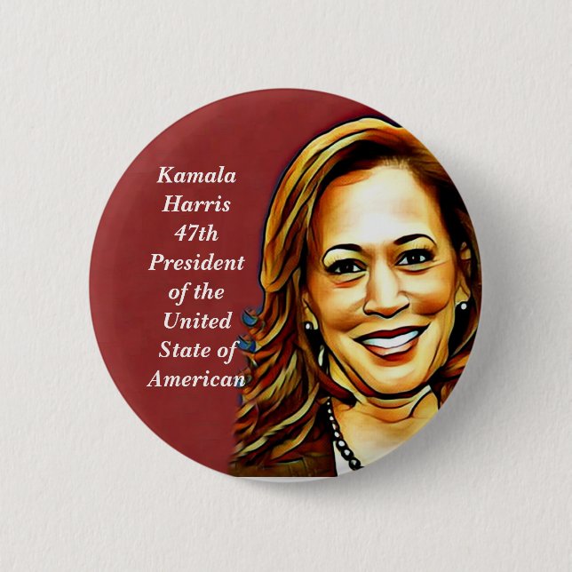 Kamala Harris-2024_ Button (Front)