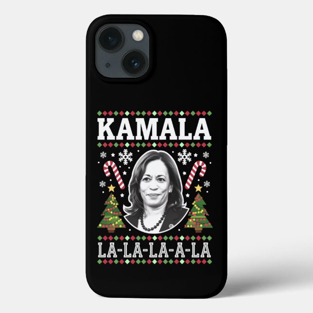 Kamala Harris 2024 Christmas Comma La Xmas Case-Mate iPhone Case (Back)