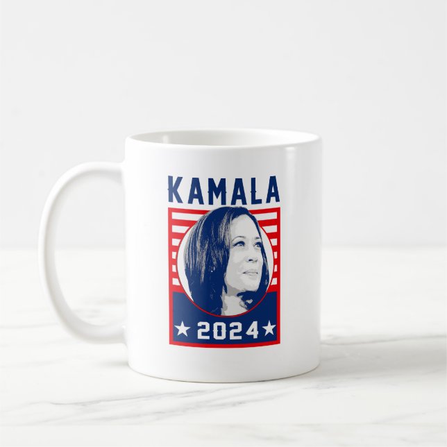 Kamala Harris 2024 Coffee Mug (Left)