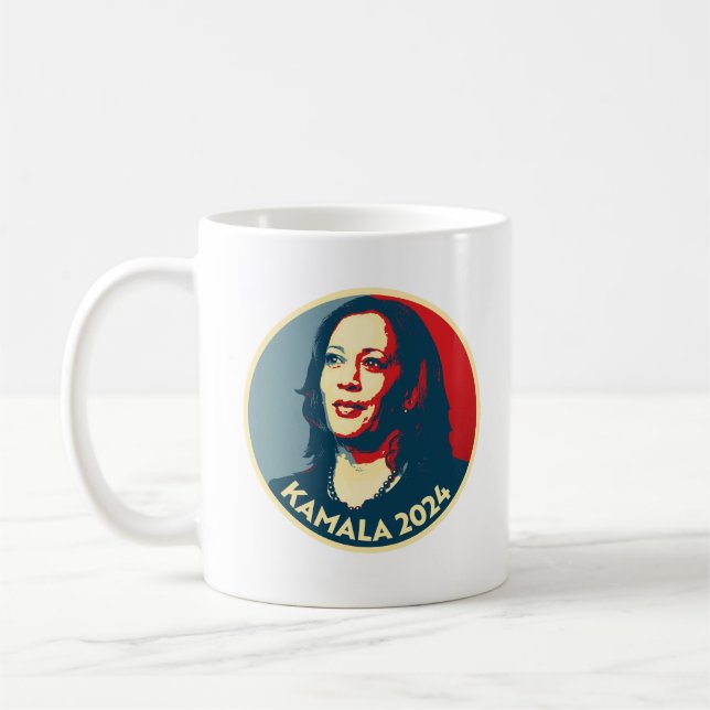 Kamala Harris 2024 Coffee Mug (Left)