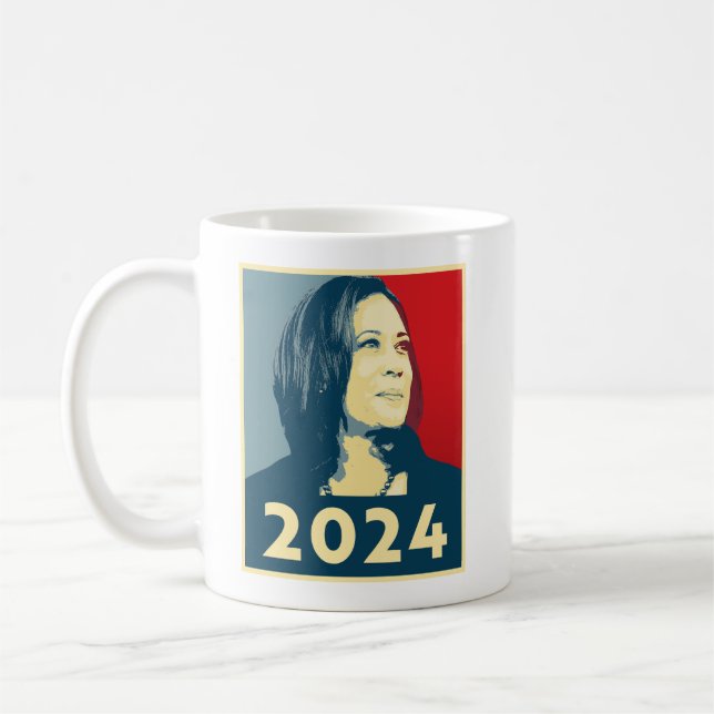 Kamala Harris 2024 Coffee Mug (Left)